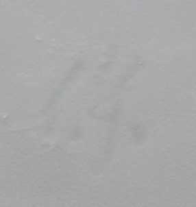 陶芸作家久保田保義　くぼたやすよし　鳥ヶ丘窯の陶印・裏印・窯印・サイン画像です。