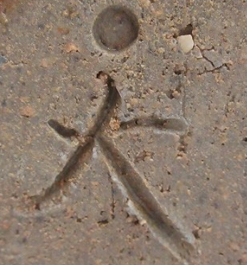 陶芸作家大桐大　おおぎりたい　（備前焼）の陶印・裏印・窯印・サイン画像です。