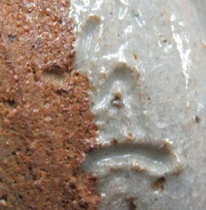 陶芸作家松尾友文 （唐津焼）の陶印・裏印・窯印・サイン画像です。