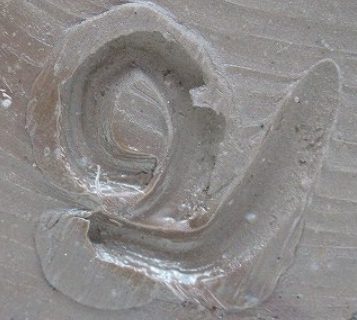 陶芸作家藤原和 （備前焼）の陶印・裏印・窯印・サイン画像です。