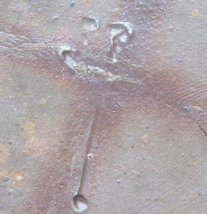 陶芸作家馬場祥輔 （備前焼）の陶印・裏印・窯印・サイン画像です。