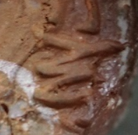 陶芸作家梅藤玄十　（越前焼）の陶印・裏印・窯印・サイン画像です。