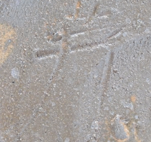 陶芸作家市野英一　丹波焼　（丹波焼）の陶印・裏印・窯印・サイン画像です。