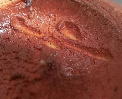 陶芸作家岡本作礼　おかもとさくれい　（唐津焼）の陶印・裏印・窯印・サイン画像です。