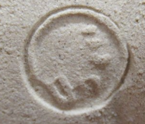 陶芸作家谷口三明 越中三助焼の陶印画像