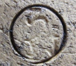 陶芸作家八代 加藤 宇助の陶印画像